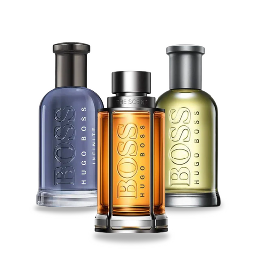 Zestaw 3 Perfum | Boss Bottled · Boss The Scent · Boss Infinite